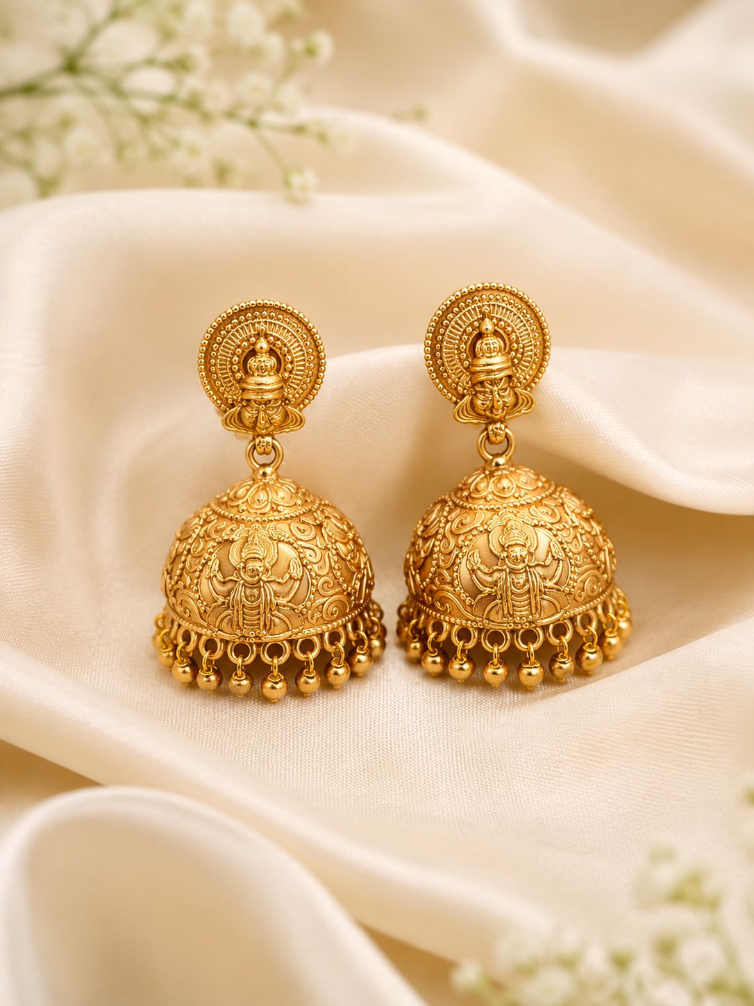 Classic Temple Jhumka